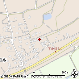 大分県中津市三光臼木856周辺の地図