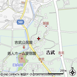 福岡県福岡市西区吉武249周辺の地図