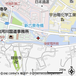 潮江南ポンプ場周辺の地図