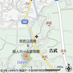 福岡県福岡市西区吉武245周辺の地図