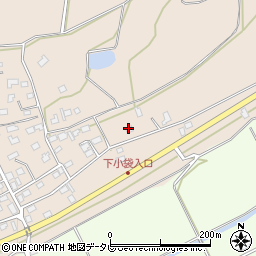 大分県中津市三光臼木847-2周辺の地図