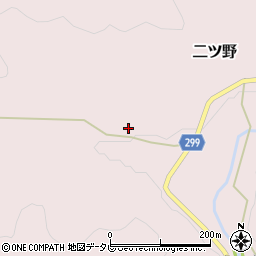 高知県高岡郡佐川町二ツ野263周辺の地図