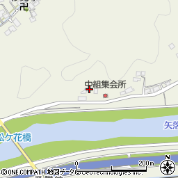 愛媛県大洲市新谷748周辺の地図