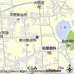 愛媛県喜多郡内子町平岡甲1889周辺の地図