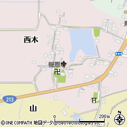 〒879-1136 大分県宇佐市西木の地図