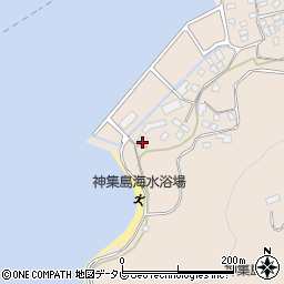 神集島公民館周辺の地図