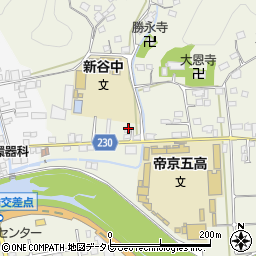 愛媛県大洲市新谷246周辺の地図