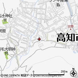高知県高知市神田1753-21周辺の地図