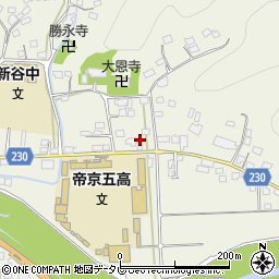 愛媛県大洲市新谷169周辺の地図