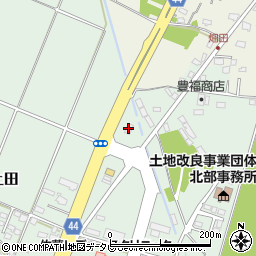セブンイレブン宇佐上田店周辺の地図