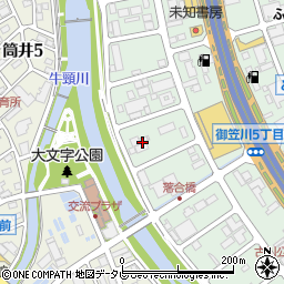 熊本県酪連福岡支店周辺の地図