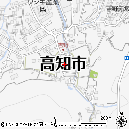 高知県高知市神田1835周辺の地図
