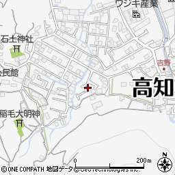高知県高知市神田1753-11周辺の地図