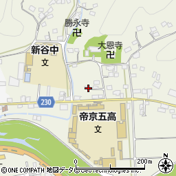 愛媛県大洲市新谷甲243周辺の地図