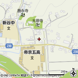 愛媛県大洲市新谷168周辺の地図
