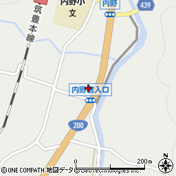 福岡県飯塚市内野2965-1周辺の地図