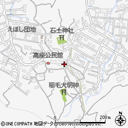 高知県高知市神田1724-4周辺の地図