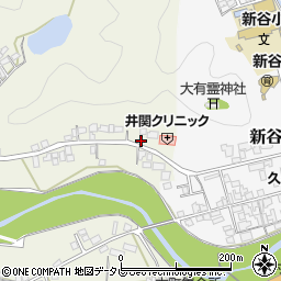 愛媛県大洲市新谷313周辺の地図