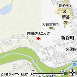 愛媛県大洲市新谷306周辺の地図