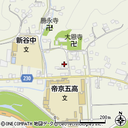 愛媛県大洲市新谷甲1932-6周辺の地図