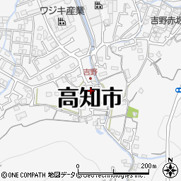 高知県高知市神田1829周辺の地図