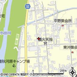 愛媛県喜多郡内子町平岡甲1228周辺の地図