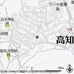高知県高知市神田1753-18周辺の地図