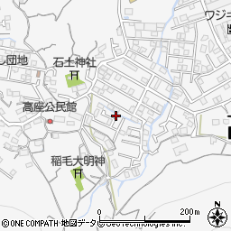 高知県高知市神田1741-7周辺の地図