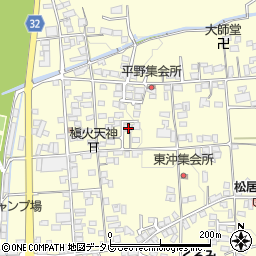 愛媛県喜多郡内子町平岡甲1205周辺の地図