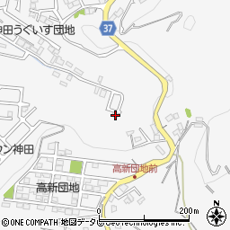 高知県高知市神田270-17周辺の地図
