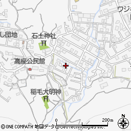 高知県高知市神田1741-6周辺の地図