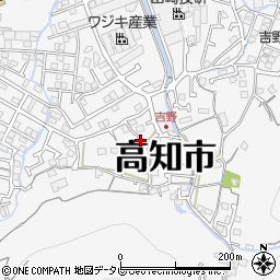 高知県高知市神田1783-1周辺の地図