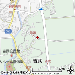 福岡県福岡市西区吉武259周辺の地図