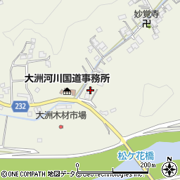 愛媛県大洲市新谷815周辺の地図