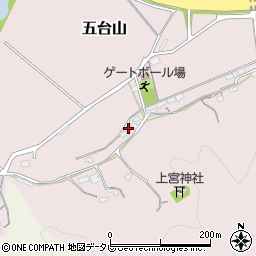 高知県高知市五台山369周辺の地図