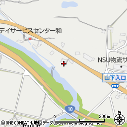 大分県宇佐市山下1388周辺の地図