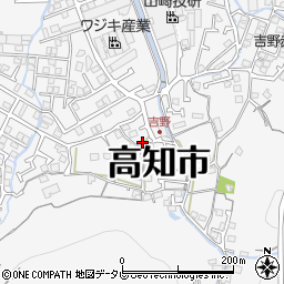 高知県高知市神田1820-8周辺の地図