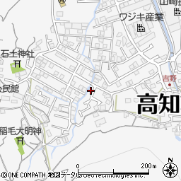 高知県高知市神田1753-16周辺の地図