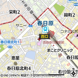 西日本シティ銀行春日原支店周辺の地図