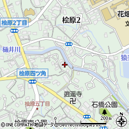 福岡県福岡市南区桧原3丁目6周辺の地図