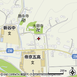 愛媛県大洲市新谷1935周辺の地図