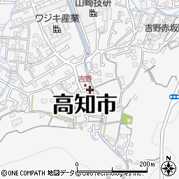 高知県高知市神田1838周辺の地図