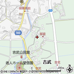 福岡県福岡市西区吉武255周辺の地図