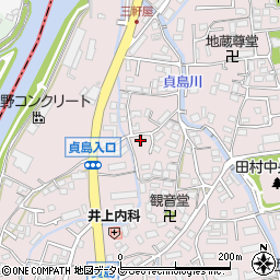 福岡県福岡市早良区田周辺の地図