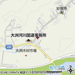 愛媛県大洲市新谷甲816周辺の地図