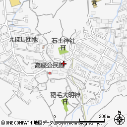 高知県高知市神田1728周辺の地図