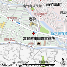 幡西道路建設株式会社　高知出張所周辺の地図