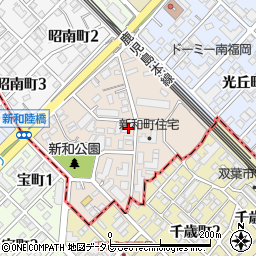 コンセール２１周辺の地図