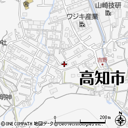 高知県高知市神田1789-8周辺の地図