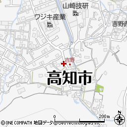高知県高知市神田1820-11周辺の地図